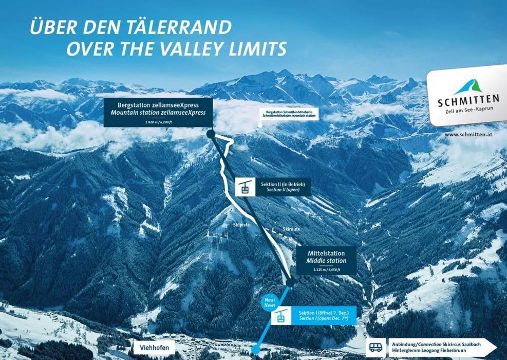 Alpen Appartements Viehhofen - Incl Sommercard Zell Am See Фихофен Экстерьер фото